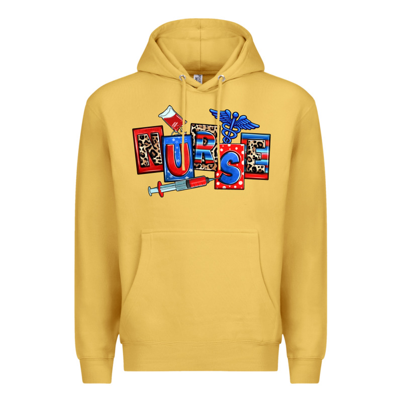Usa Nurse Premium Hoodie by RanaPortraitStore | Teevron