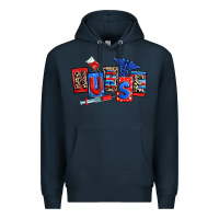 Navy usa nurse Premium Hoodie - RanaPortraitStore