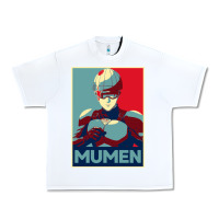 White mumen rider 10 Urban Heavy Tee - lanVoArt
