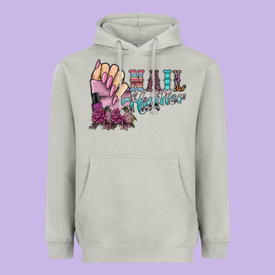Nail Hustler Heavyweight Hoodie Designed By Sublimationcraftshop