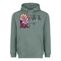 Sage nail hustler Heavyweight Hoodie - SublimationCraftShop