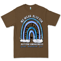 Cacao we wear blue for autism awareness accept understan Premium Tee - Artiststas