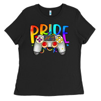 Black pride gaymer Ladies Tee - Artiststas