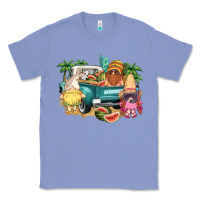 Colony Blue summer gnomies truck Classic Tee - NancyCooperArtShop