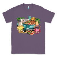 Lavender summer gnomies truck Classic Tee - NancyCooperArtShop