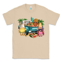 Mushroom summer gnomies truck Classic Tee - NancyCooperArtShop