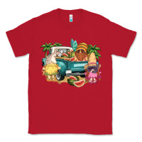 Red summer gnomies truck Classic Tee - NancyCooperArtShop