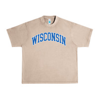 French Oak wisconsin blue Urban Heavy Tee - lanVoArt
