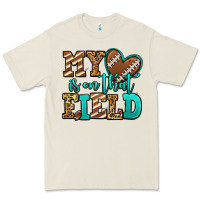 Bone my heart is on that field american football Premium Tee - Jasminsmagicworld
