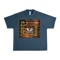 Midnight Navy daddy's hunting buddy Urban Heavy Tee - TumblerDesignByShophia