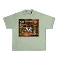 Oil Green daddy's hunting buddy Urban Heavy Tee - TumblerDesignByShophia