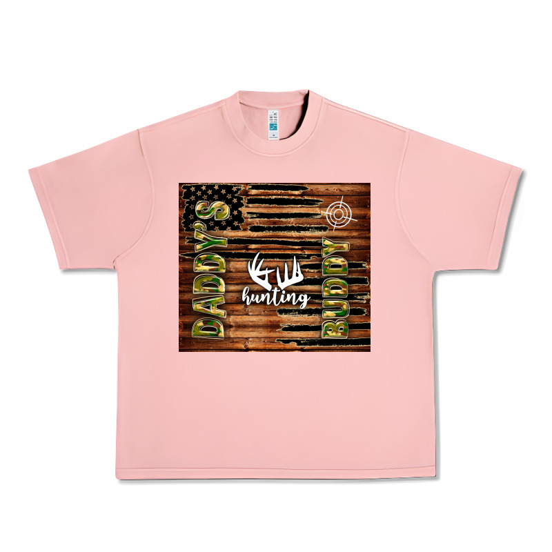 Daddy's Hunting Buddy Urban Heavy Tee by TumblerDesignByShophia | Teevron