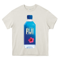 Cream aesthetic fiji water Heavy Core Tee - lanVoArt