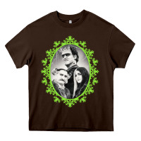 Chocolate Brown the munsters halloween 2022 Heavy Core Tee - lanVoArt