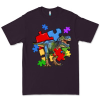 Plum autism t rex Premium Tee - Artiststas