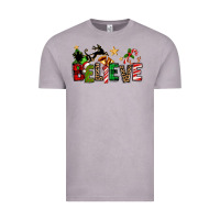 Vintage Zinc christmas believe Vintage Tee - texasbilliewilder