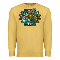 Antique Gold aztec moon Premium Sweatshirt - SublimationCraftShop