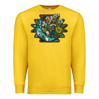 Lemon aztec moon Premium Sweatshirt - SublimationCraftShop