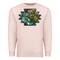 Pale Pink aztec moon Premium Sweatshirt - SublimationCraftShop
