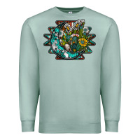 Seafoam aztec moon Premium Sweatshirt - SublimationCraftShop
