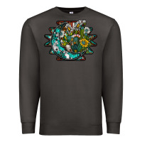 Smoke aztec moon Premium Sweatshirt - SublimationCraftShop