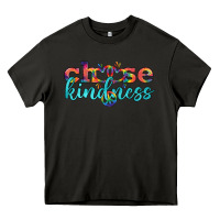 Asphalt Lgbtq Choose Kindness With Heart And Peace Heavy Core Tee - BundleAndBundleShop