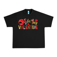 Black Be my valentine Valentine's Day Urban Heavy Tee - HowdyJamesFarm
