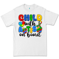 White child with autism on board Premium Tee - Artiststas