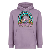 Lavender nurse rainbow Heavyweight Hoodie - SublimationCraftShop
