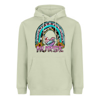 Matcha nurse rainbow Heavyweight Hoodie - SublimationCraftShop