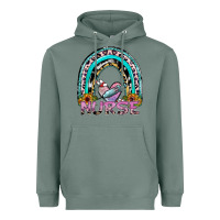Sage nurse rainbow Heavyweight Hoodie - SublimationCraftShop