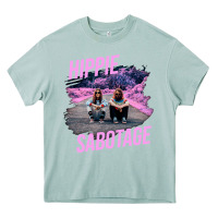 Arona hippie sabotage aesthetic style photo with text Heavy Core Tee - lanVoArt