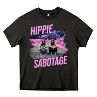 Asphalt hippie sabotage aesthetic style photo with text Heavy Core Tee - lanVoArt