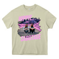 Mossy hippie sabotage aesthetic style photo with text Heavy Core Tee - lanVoArt