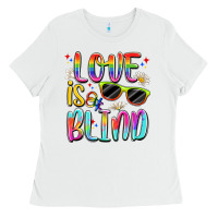 White love is blind Ladies Tee - Artiststas
