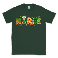 Sports Green st patricks day nurse with gnome Classic Tee - NancyCooperArtShop
