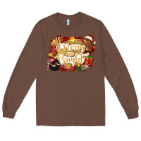 Chestnut merry and bright Long Sleeve Tee - CowGirlArtShop