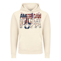 Vintage Artic American papa with gnome 4th of july Vintage Hoodie - HowdyJamesFarm