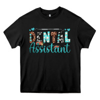 Black dental assistant Heavy Core Tee - JahusDesignShop