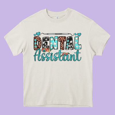 Dental Assistant Heavy Core Tee Designed By Jahusdesignshop