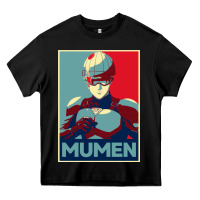 Black mumen rider 10 Heavy Core Tee - lanVoArt