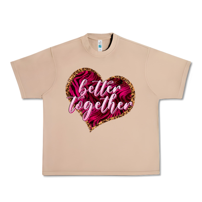 Better Together Valentine's Day Urban Heavy Tee by HowdyJamesFarm | Teevron