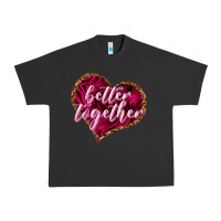 Pigment Black Better together Valentine's Day Urban Heavy Tee - HowdyJamesFarm