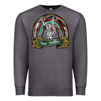 Charcoal Heather hair hurstler copy Premium Sweatshirt - SublimationCraftShop