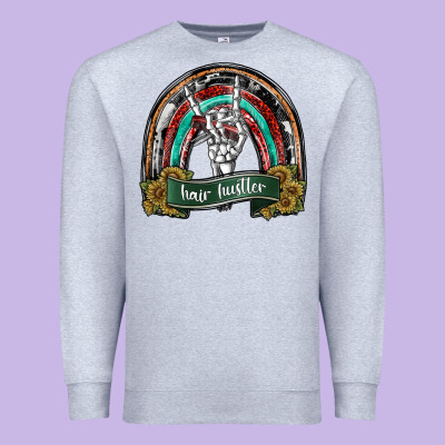 Hair Hurstler Copy Premium Sweatshirt Designed By Sublimationcraftshop