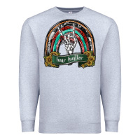 Heather Grey hair hurstler copy Premium Sweatshirt - SublimationCraftShop