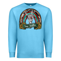 Ocean Blue hair hurstler copy Premium Sweatshirt - SublimationCraftShop