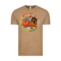 Vintage Coffee Bonfires flannels smores campfires pumpkin Vintage Tee - NancyCooperArtShop