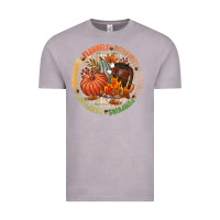 Vintage Zinc Bonfires flannels smores campfires pumpkin Vintage Tee - NancyCooperArtShop