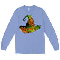 Leopard Witch Hat Long Sleeve Tee | Teevron